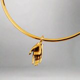 18ct Gold Vermeil Tiny Hand Bangle