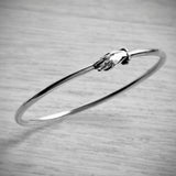 Tiny Hand Solid Bangle