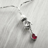 Blood is thicker - Ruby Necklace