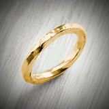 Solid Gold Chunky Twisted Ring