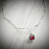 I give my love to you - Ruby Necklace