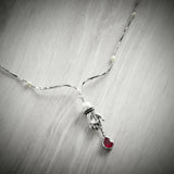 Blood is thicker - Ruby Necklace