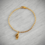 18ct Gold Vermeil Tiny Hand Bracelet