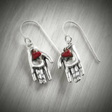 Red Heart in Hand Hooks