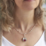 I give my love to you - Ruby Necklace