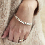 Chunky Twisted Bangle